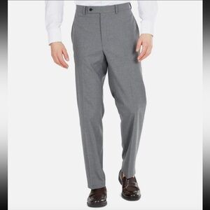 Lauren Ralph Lauren Dress Pants Mens 38x30 Grey Classic Fit Ultraflex Norton